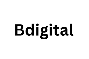 Bærum digital logo svart